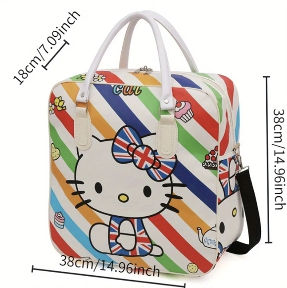 Sanrio Hello Kitty Large Travel Bag Luggage - Picture 3 of 4